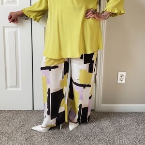 🌸Masai Abstract Straight-Legged Pants - Size XXL - NWOT🌸